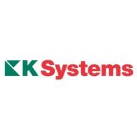 K Systems logo on a white background