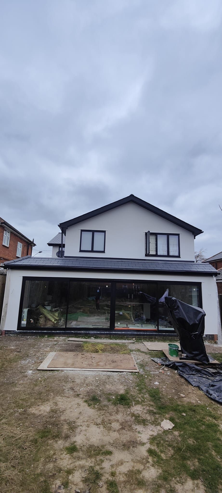 exterior house plastering