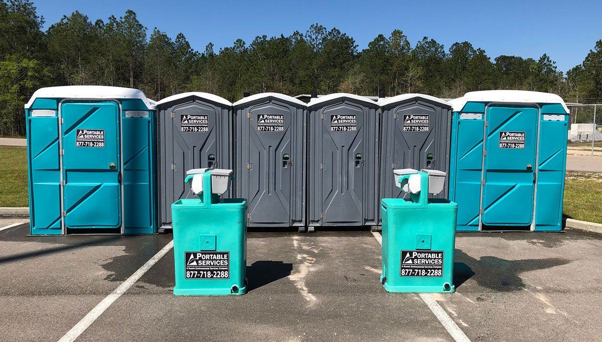 A reliable porta potty rental service in Morgan Bluff, LA