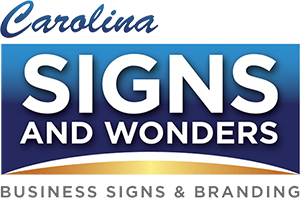 Carolina Signs and Wonders logo for custom business signs in Raleigh
