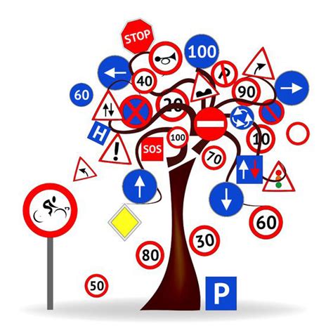 verkeersbord boom
