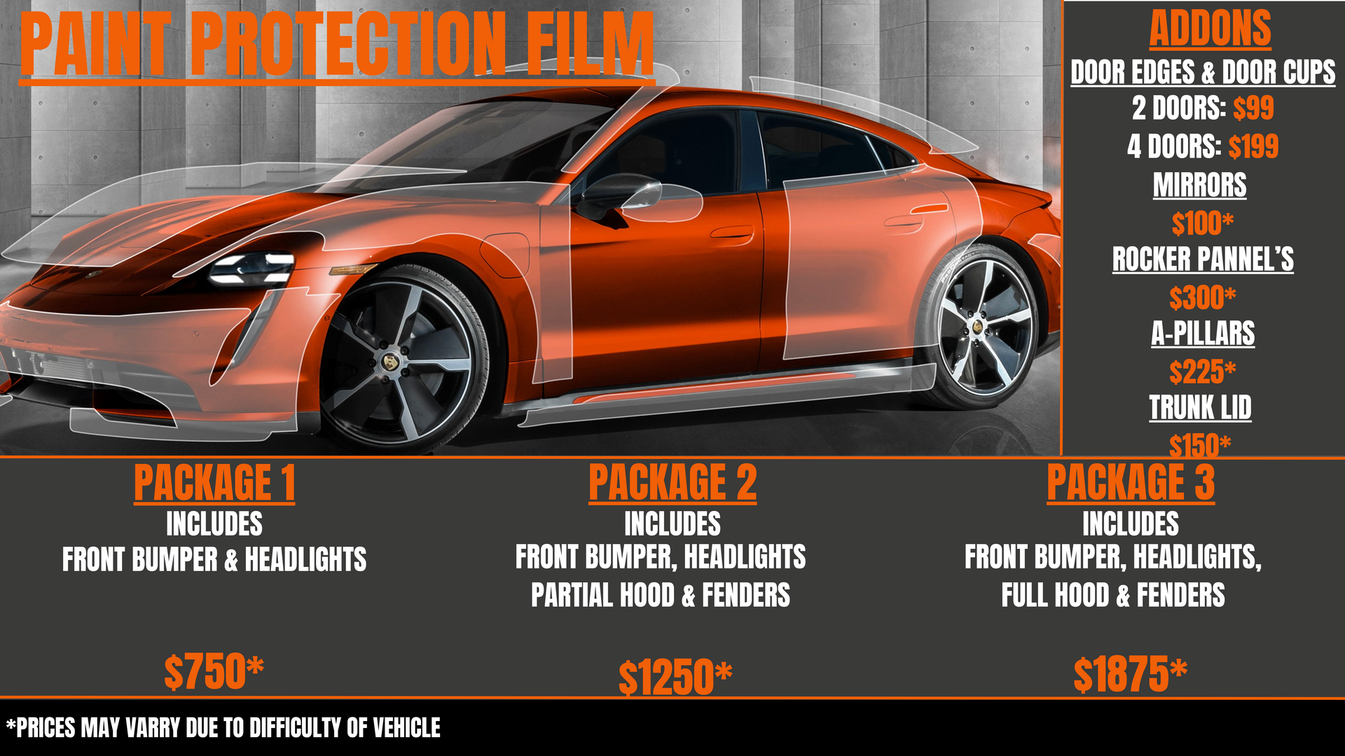 A picture of a car with paint protection film on it. | Murrieta, CA | Tintman A picture of a car with paint protection film on it. | Murrieta, CA | Tintman