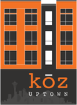 Koz on Uptown header logo - select to go home