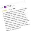 Google review comments