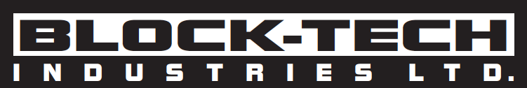 Block-Tech Industries Ltd. logo in white text on a black background