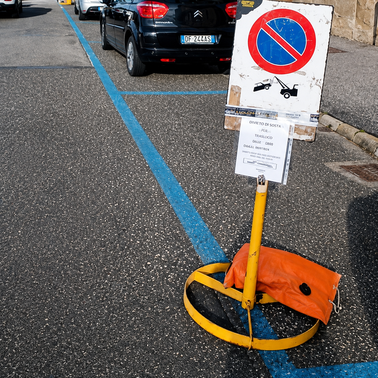 Pratiche e segnaletica per la sosta