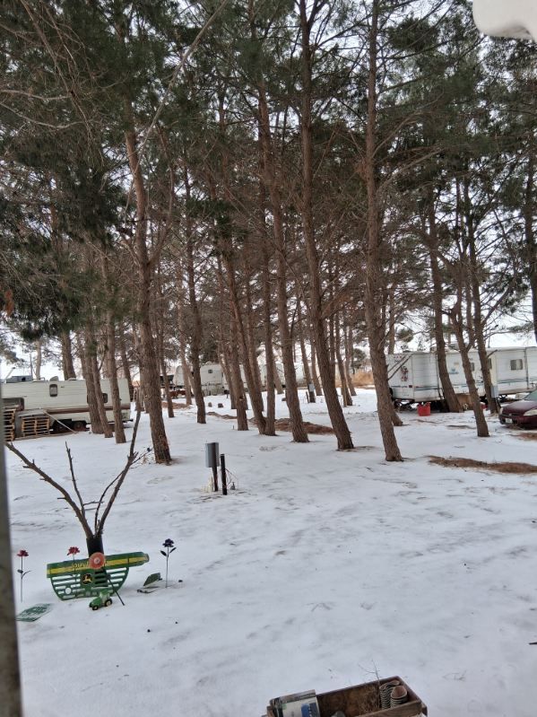 Full hookup RV sites at In The Pines RV Park in Lamesa TX