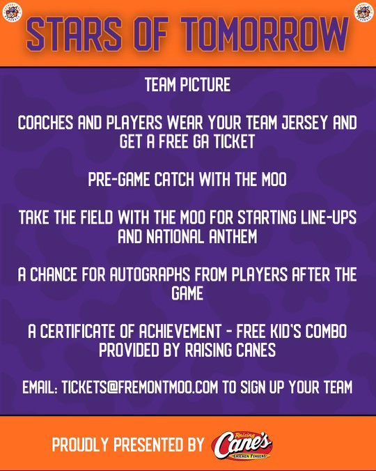 Baseball Team Outing Procedures — Fremont, NE — Fremont Moo Baseball Team Outing Procedures — Fremont, NE — Fremont Moo