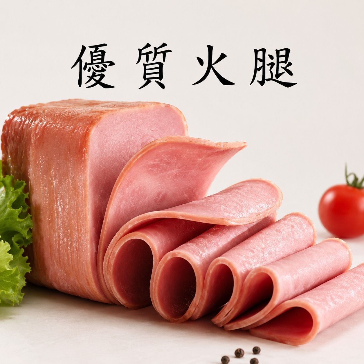 [大龍粥]優質火腿(250g/1包)