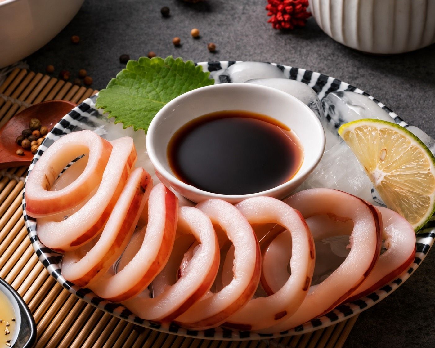 [大龍粥]帶皮魷魚圈