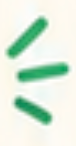 Green angled lines forming a stylized “K” or chevron icon on a white background
