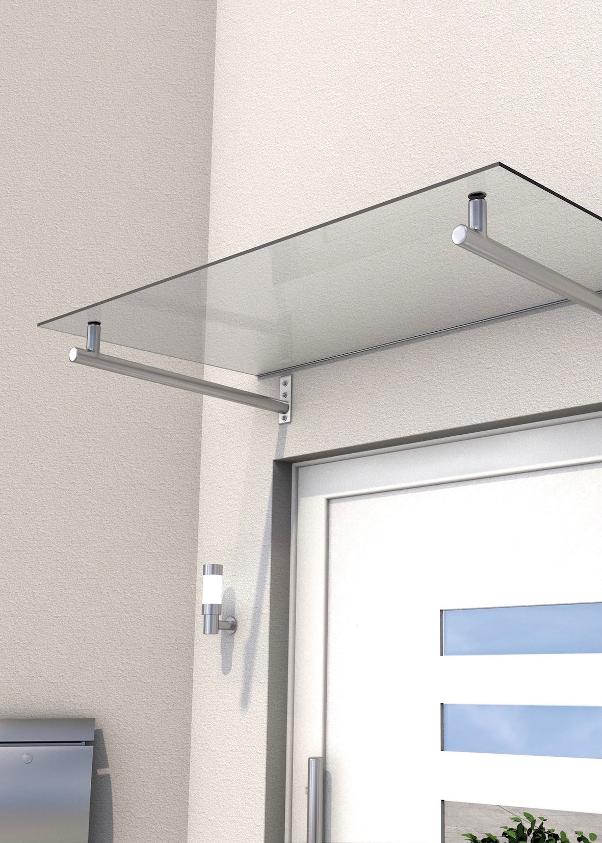 The English Porch Company Eton glass Canopy