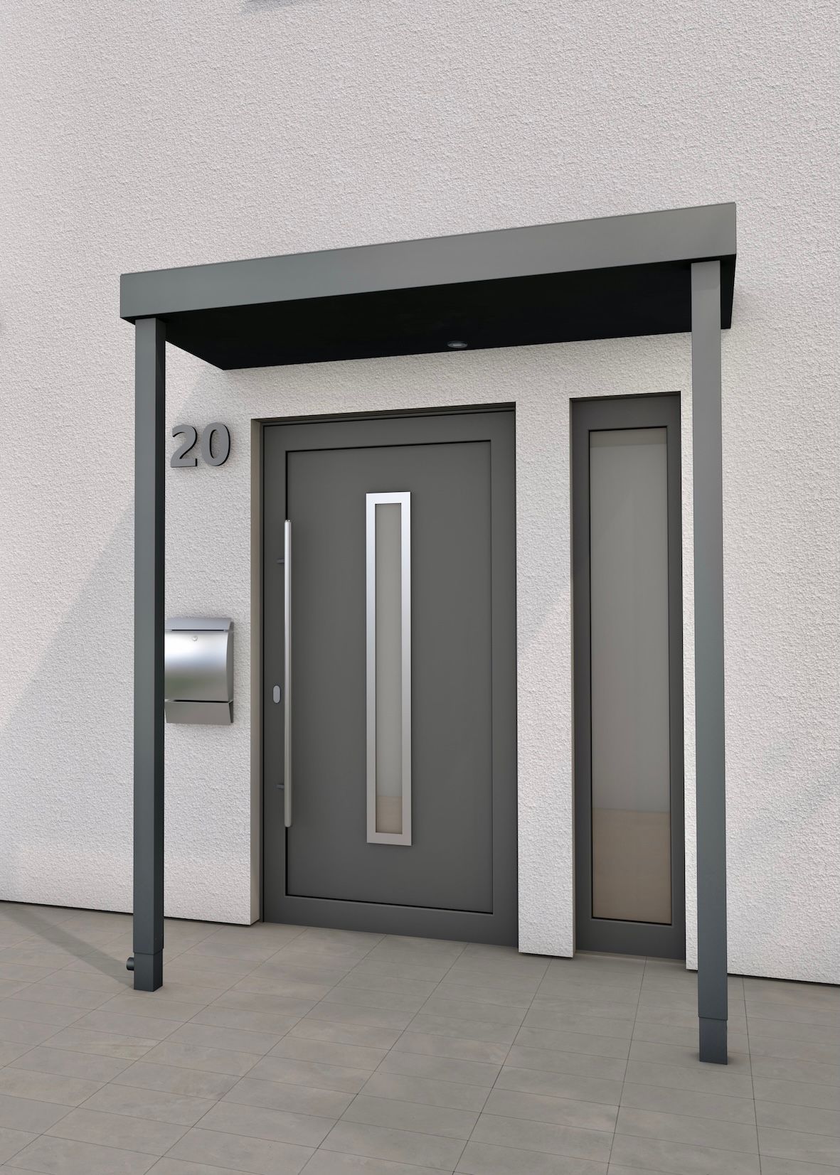 The English Porch Company Langdale + 2 Posts