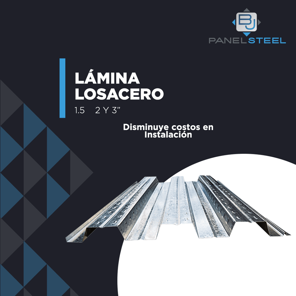 BJ PANEL STEEL - Lamina Losacero BJ PANEL STEEL - Lamina Losacero