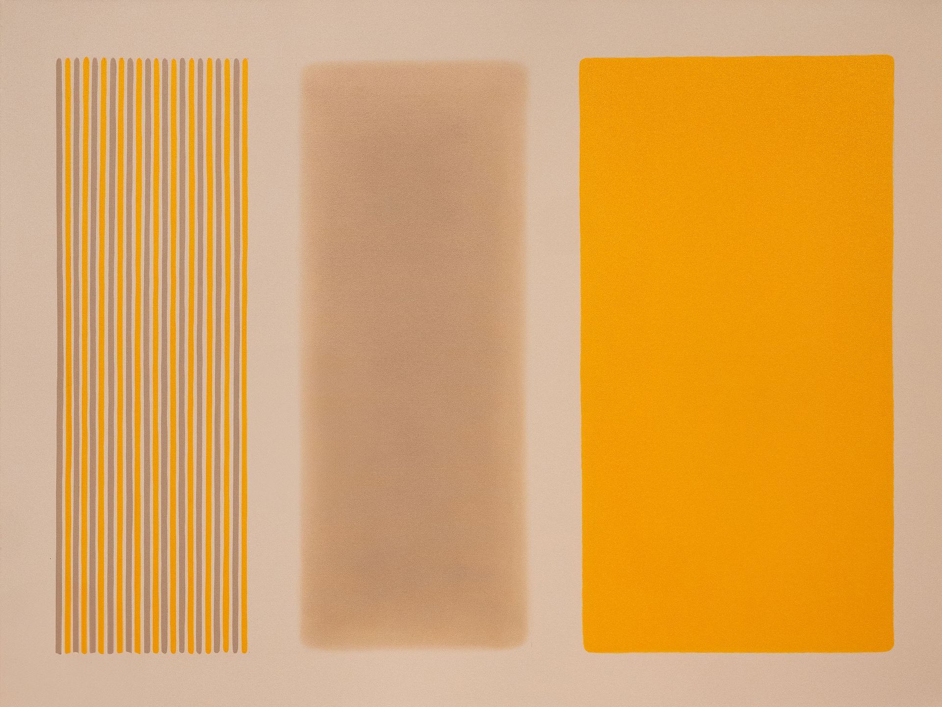 Fences, Gray and Yellow #1