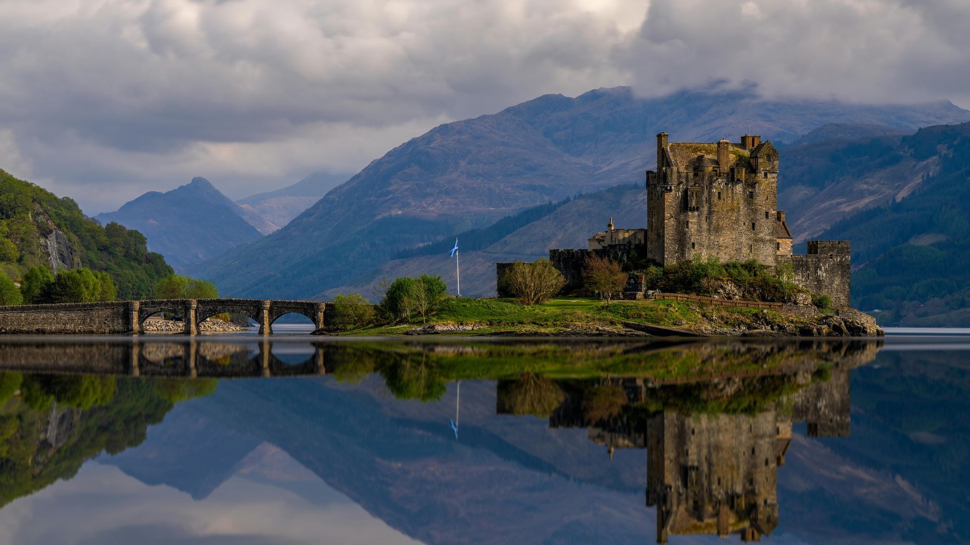 Scottish Highlands and water