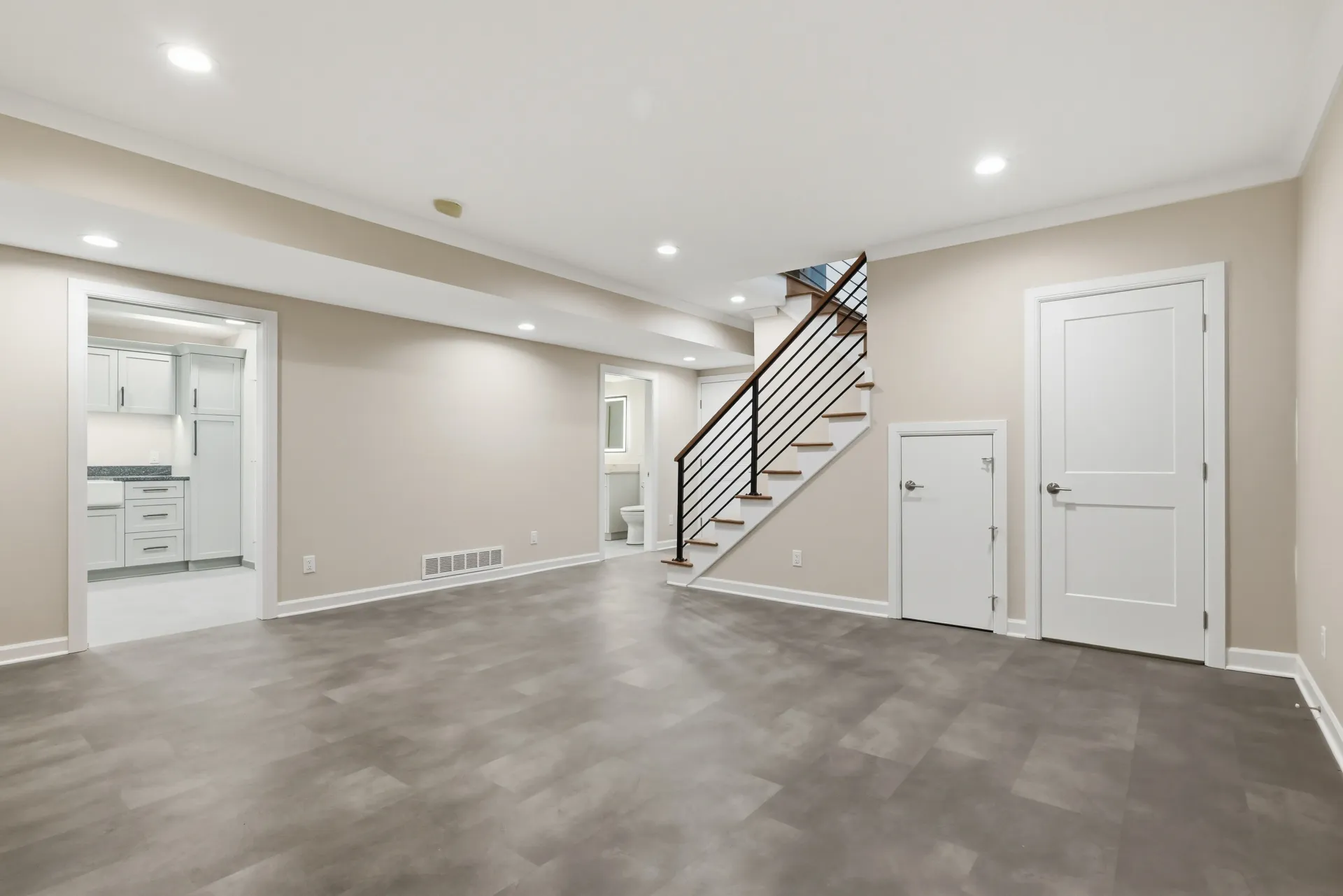 basement remodeling ideas Omaha Nebraska finished basement living space