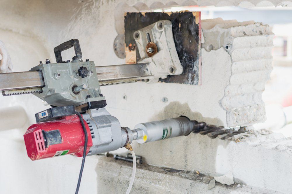 Concrete Drilling Machine — Concrete Cutters In Port Macquarie, NSW