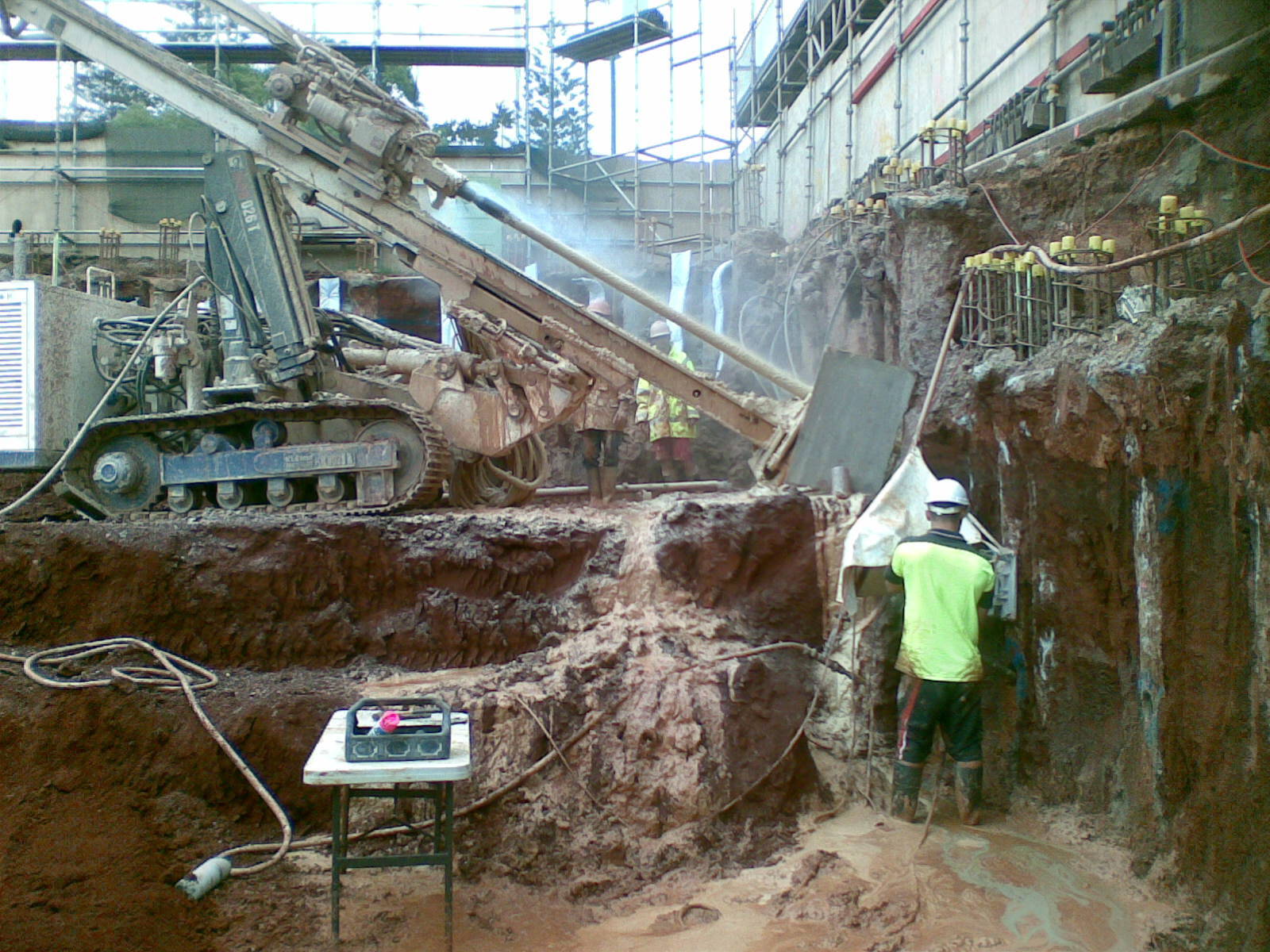 Hole Drilled With A Diamond Drill — Concrete Cutters In Port Macquarie, NSW