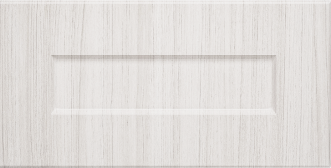 One-Piece Shaker Style Option With Arctic Finish