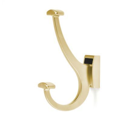 Matte Gold Color Option For Coat Hook Organizer