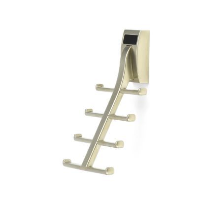 Matte Nickel Color Option For Tie Hook Organizer