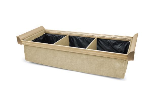 Matte Gold Color Option For Deep Drawer Organizer