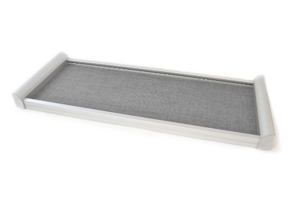 Matte Aluminum Color Option For Folding Shelf Organizer