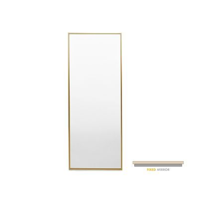 Matte Gold Color Option for Wall Mount Mirror