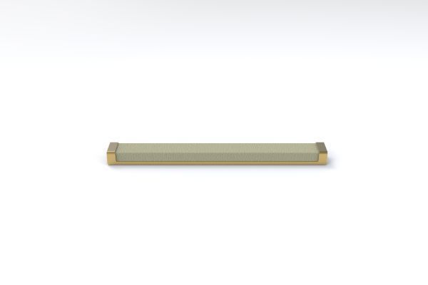 Oyster Matte Gold Color Option for Luxe Leather Handles