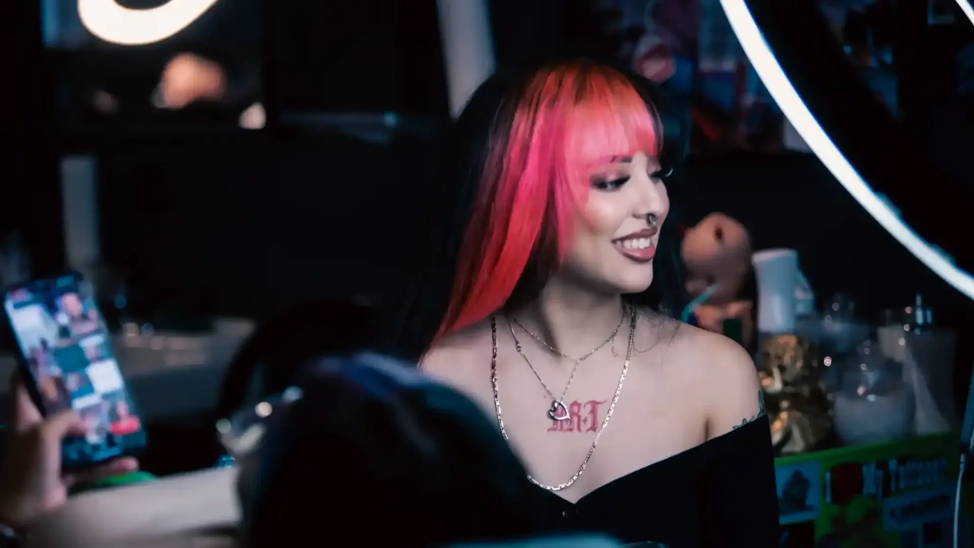 Littie smiling