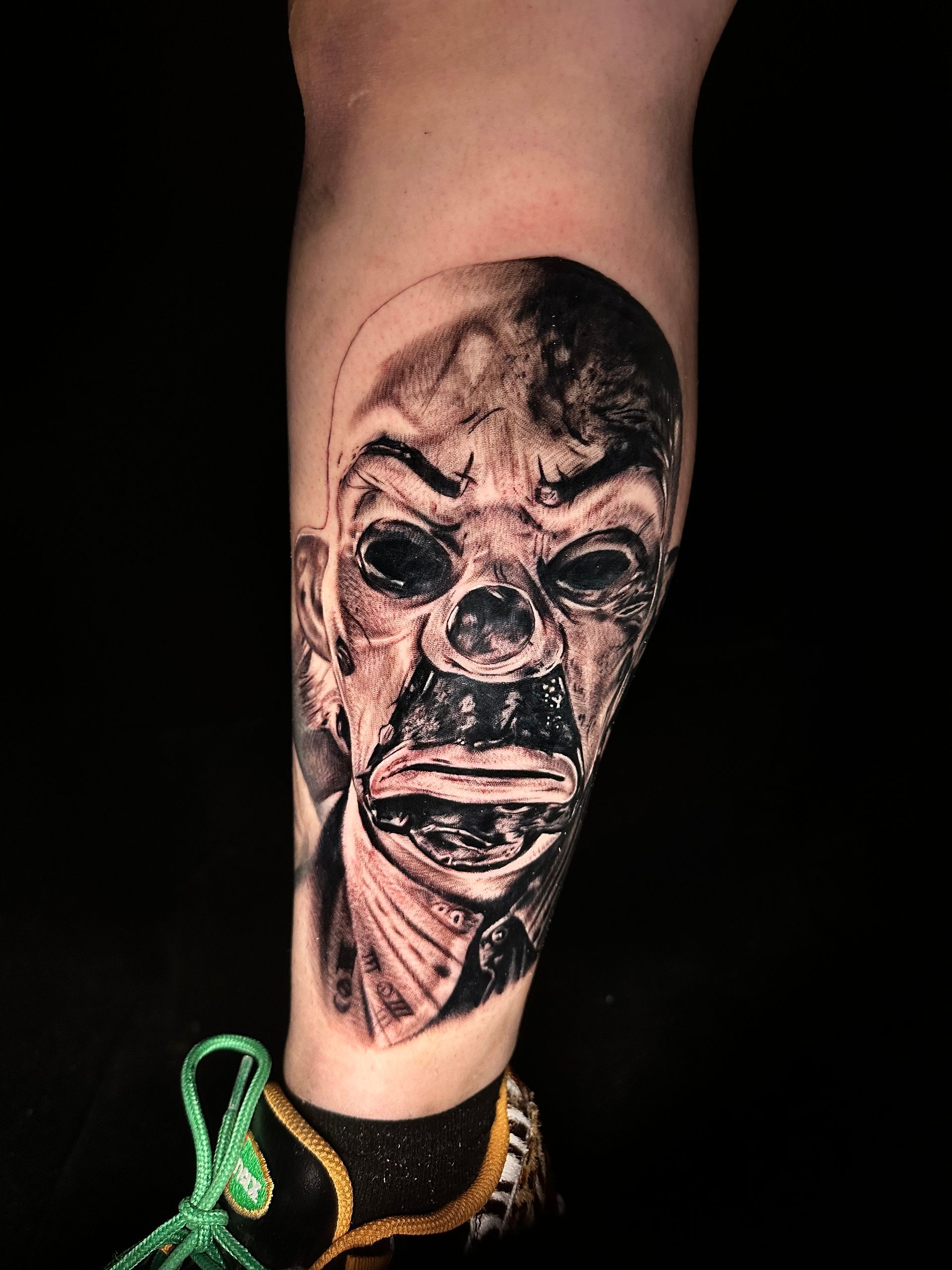 Mandala monkey tattoo by Littie 