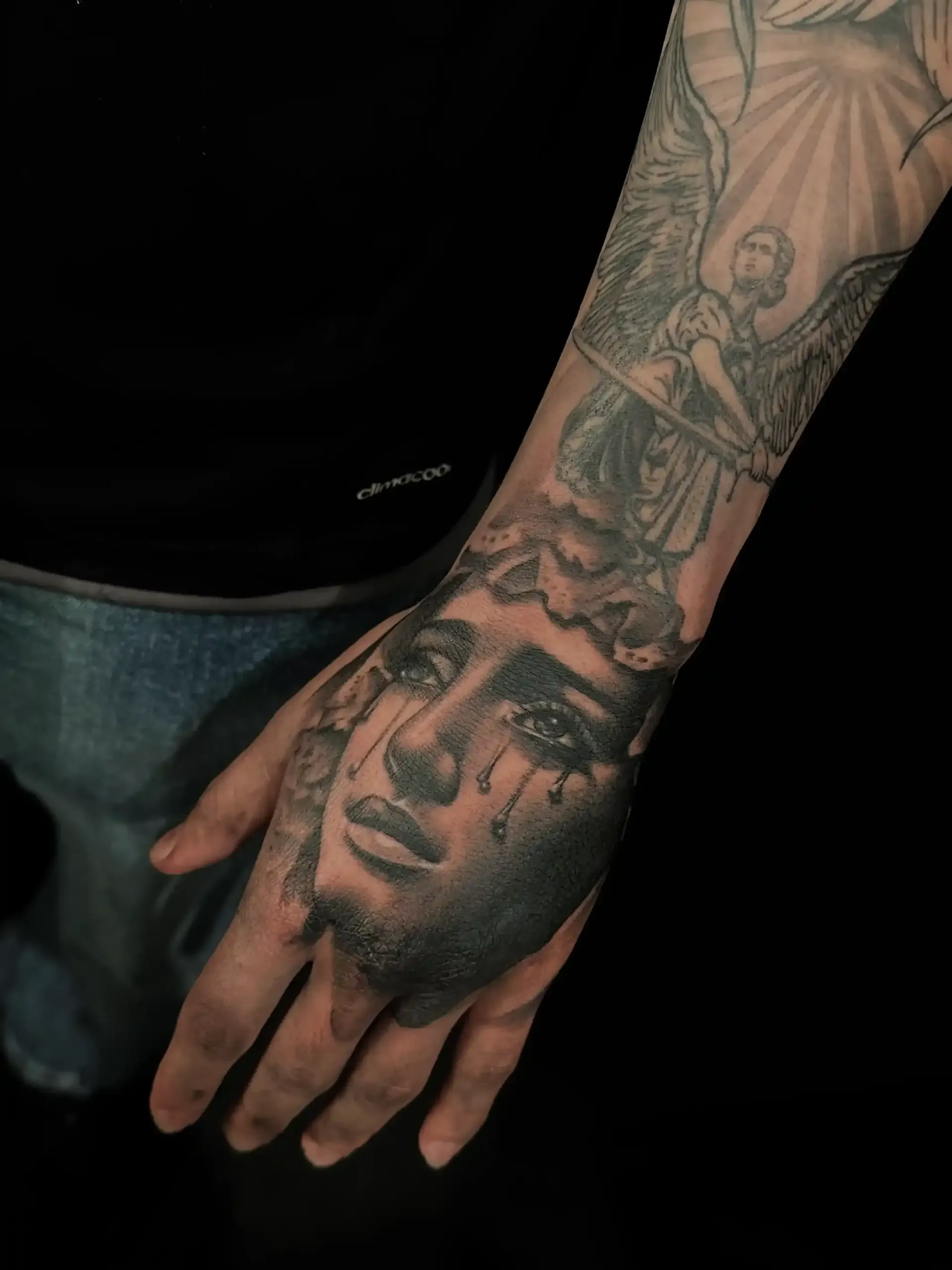 rose tattoo by Nessa