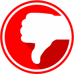 Thumbs Down — Beaumont, TX — Gulf Coast Chiropractic