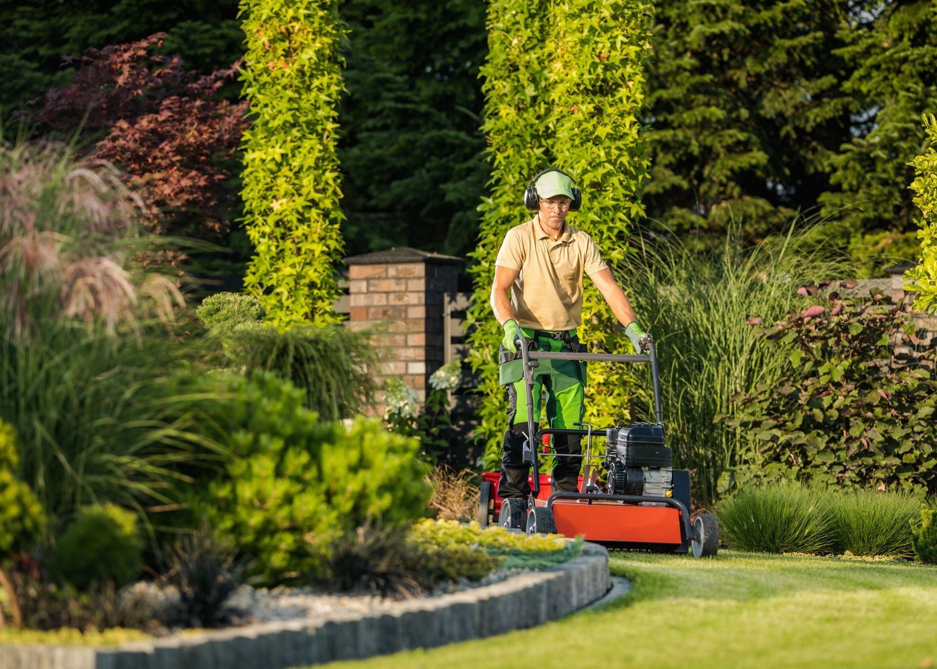 Spring clean-up for HOA property in Vernon Hills