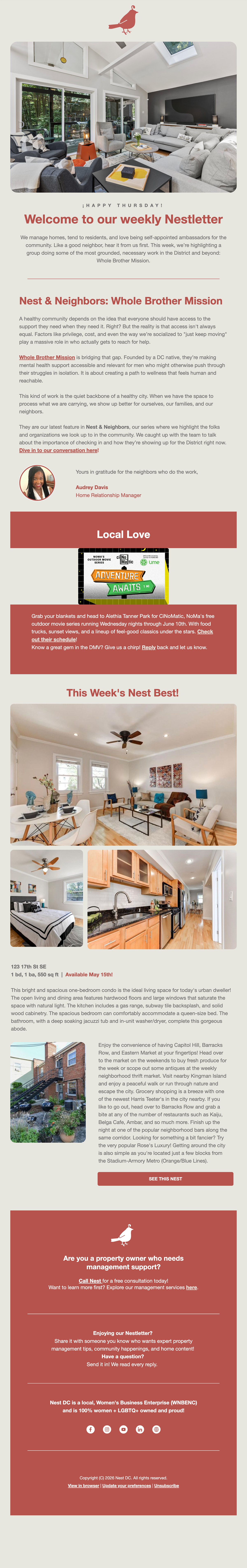 Nest & Neighbors: Whole Brother Mission