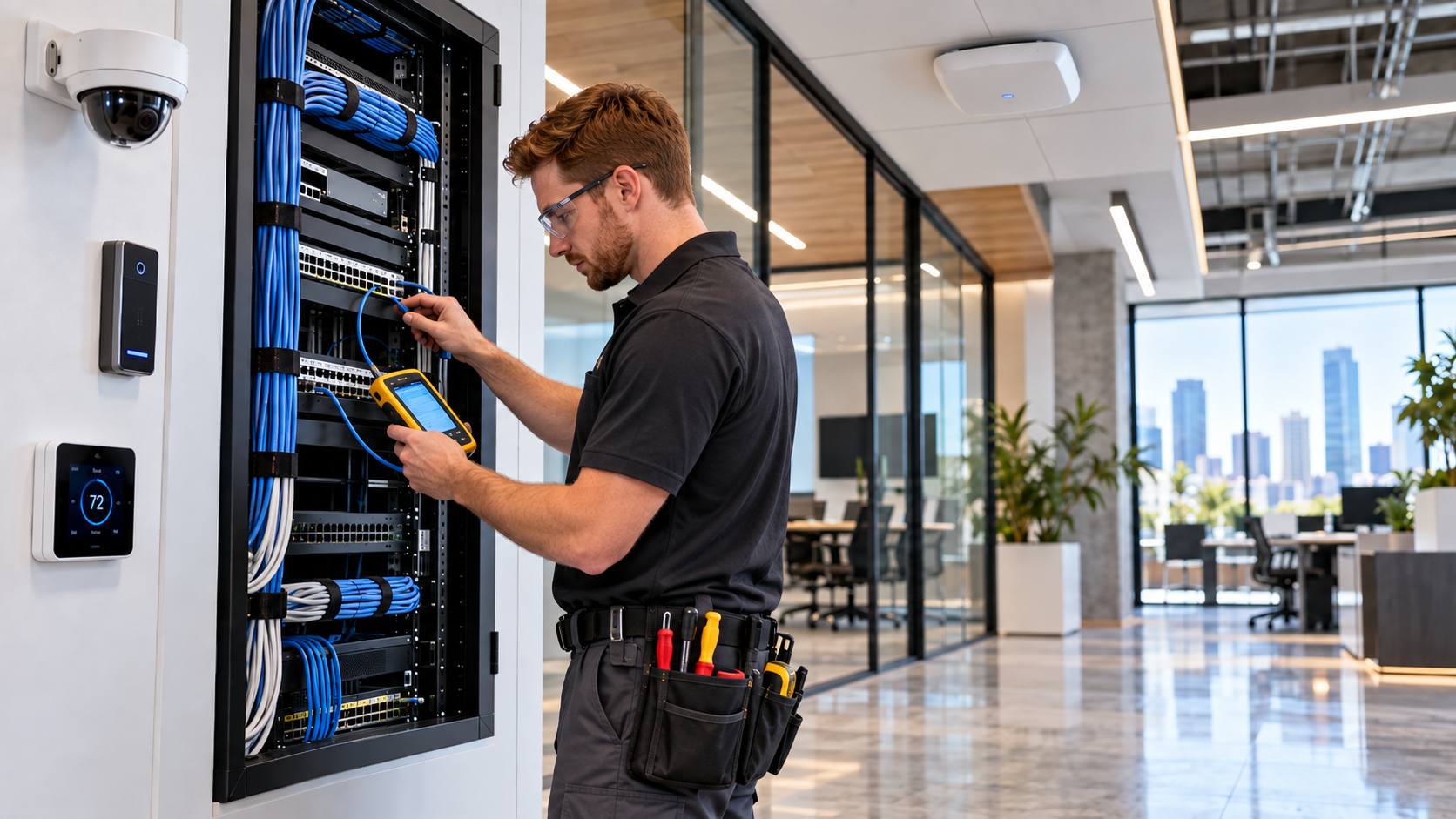 Data Cabling for Connected Building Technology