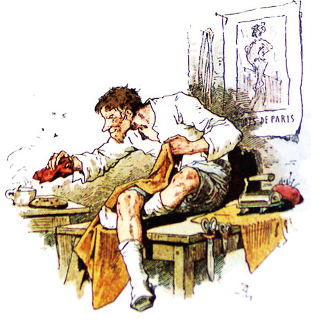 Ilustración de Alejandro Zick década de 1880 