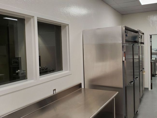 Interior with industrial flooring solution