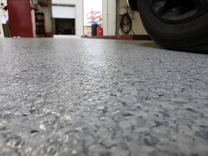 Full Flake Epoxy Floors Image