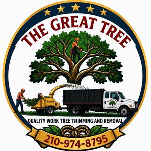 Logo for EverRoot Tree Service: A green tree silhouette above the company name in green and brown text.