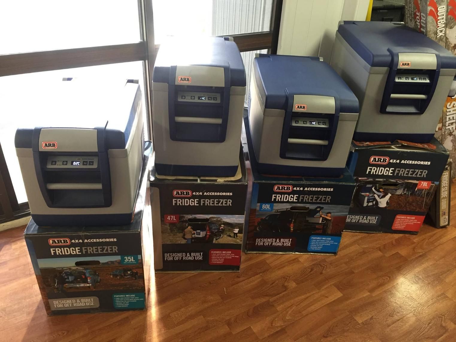 A Bunch Of Coolers Are Stacked On Top Of Each Other — Tech Tune Automotive and 4x4 ARB In Innisfail, QLD