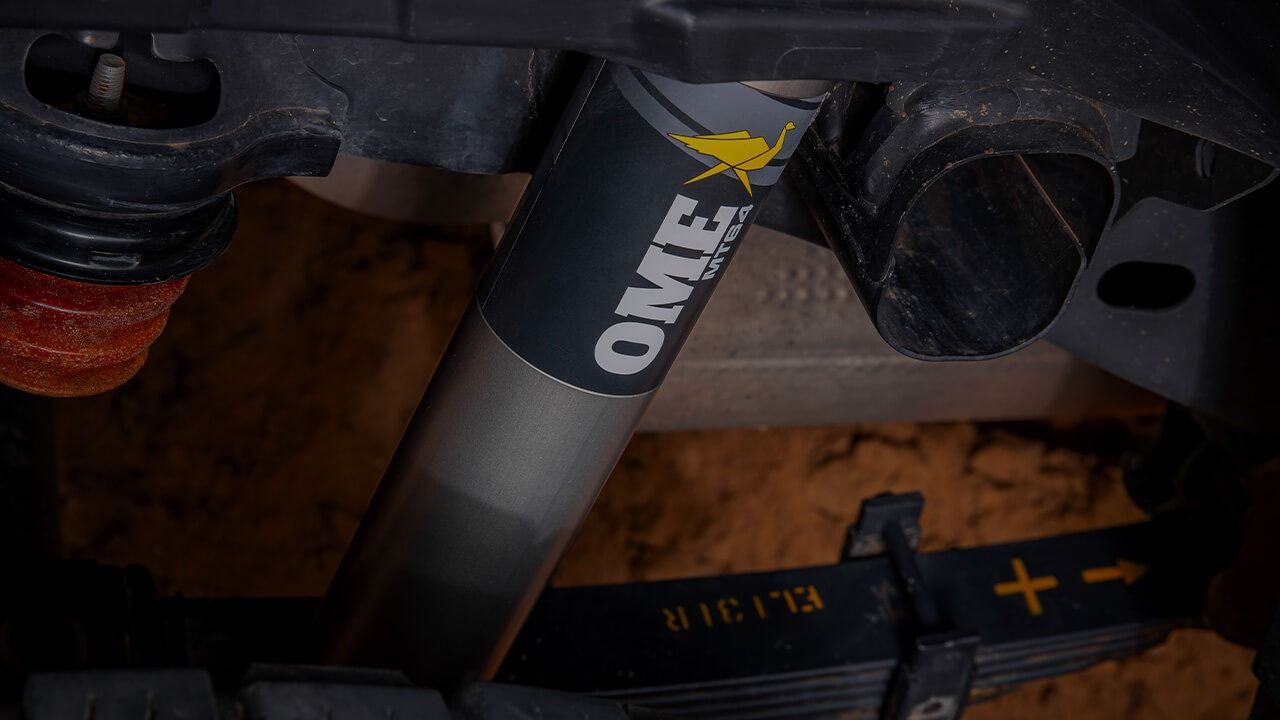 A Close Up Of A Shock Absorber On A Vehicle — Tech Tune Automotive and 4x4 ARB In Innisfail, QLD