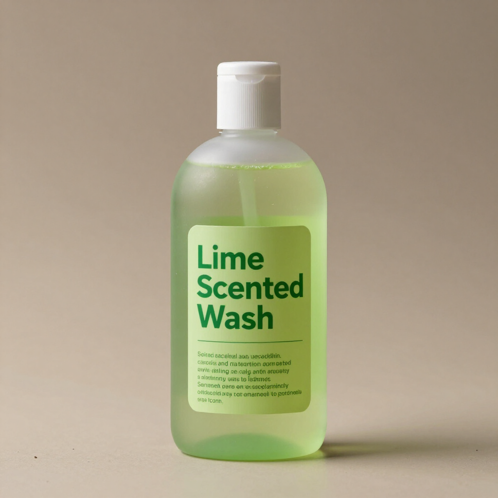 lime scented and wash