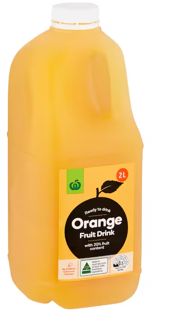 orange juice 2 L