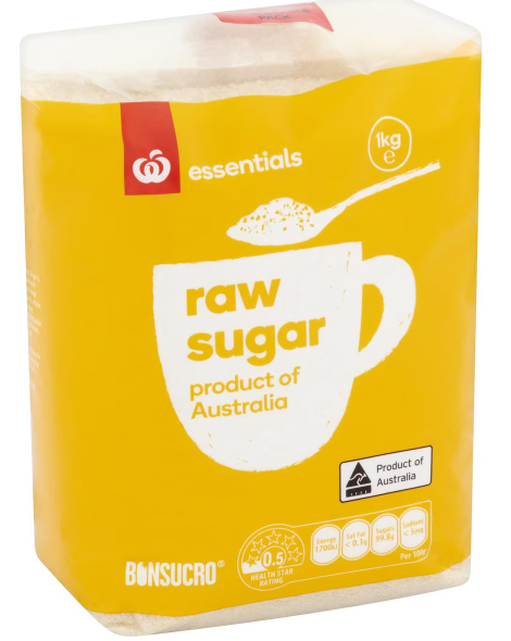 raw sugar