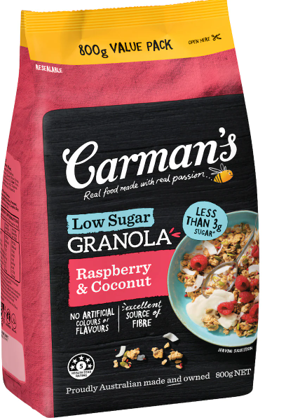Carmans Low Sugar