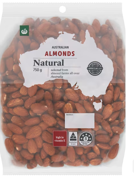 Almonds 750g