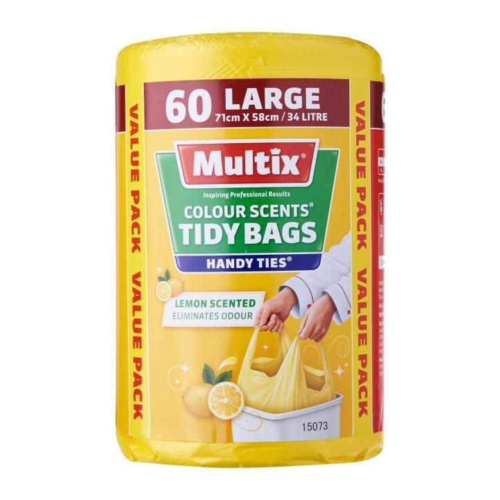 Mutrix colour scents tidy bags 50L citrus scent