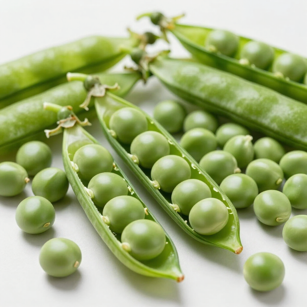 peas picked and shelled